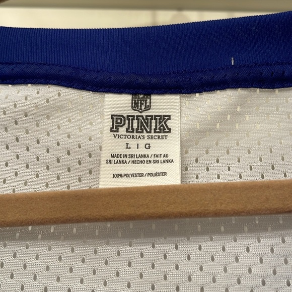 Pink New York Giants Sequin Jersey - Picture 3 of 4